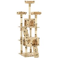 Shumee Cat Scratcher with Sisal Posts, with Base 50 × 50 × 170cm - Cat Scratcher