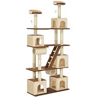 Shumee Cat Scratcher with Sisal Posts, Beige-brown 225cm - Cat Scratcher