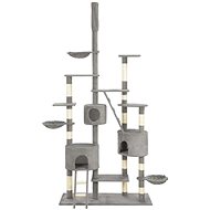 Shumee Cat Scratcher with Sisal Posts, Grey 255cm - Cat Scratcher