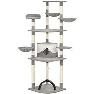Shumee Cat Scratcher with Sisal Posts, Grey-white 190cm - Cat Scratcher
