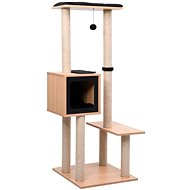 Shumee Cat Scratcher with Sisal Posts, Brown-black 129 × 48 × 48cm - Cat Scratcher