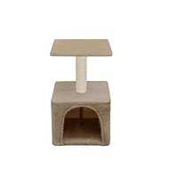 Shumee Cat scratching post sisal 55 cm beige - Cat Scratcher