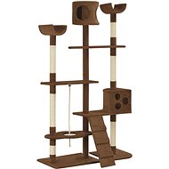 Shumee Cat scratcher with sisal posts brown 180 cm - Cat Scratcher