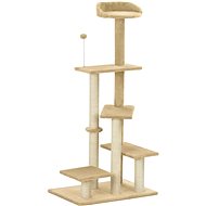 Shumee Cat scratcher with sisal post beige 125 cm - Cat Scratcher