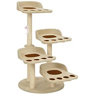 Shumee Cat scratching post with sisal posts beige 90 cm - Cat Scratcher