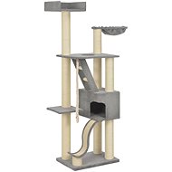 Shumee Cat scratching post with sisal posts grey 180 cm XXL - Cat Scratcher