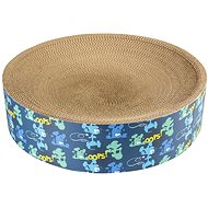 DUVO+ Smurfs Scratching post round with catnip 41 × 41 × 10 cm - Cat Scratcher