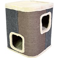 Senful Cat Condo two-storey cocoon with scratching post 49 × 40 cm - Cat Scratcher