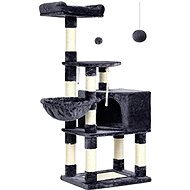 Artenat Cat tree Gandhi, 138 cm, grey - Cat Scratcher