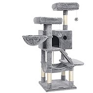 Artenat Cat tree Shamir, 135 cm, grey - Cat Scratcher