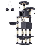 Artenat Cat tree Ute, 206 cm, grey - Cat Scratcher