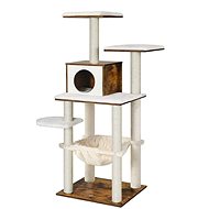 Artenat Cat tree Bella, 138 cm, white - Cat Scratcher