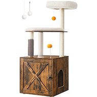 Artenat Cat tree Edmont, 134 cm, brown - Cat Scratcher