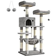 Artenat Cat tree Micka, 143 cm, grey - Cat Scratcher