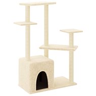 Shumee Cat scratching post 107,5 cm, cream - Cat Scratcher