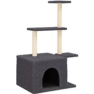 Shumee Cat scratching post 110 cm, dark grey - Cat Scratcher