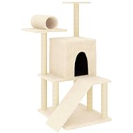 Shumee Cat scratching post 110,5 cm, cream - Cat Scratcher