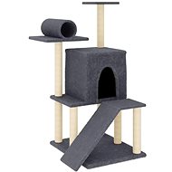 Shumee Cat scratching post 110,5 cm, dark grey - Cat Scratcher