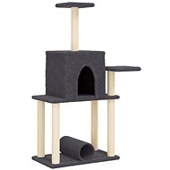 Shumee Cat scratching post 122 cm, dark grey - Cat Scratcher