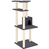 Shumee Cat scratching post 123 cm, dark grey - Cat Scratcher