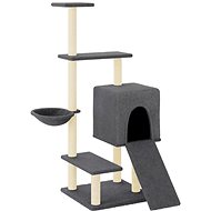 Shumee Cat scratching post 130,5 cm, dark grey - Cat Scratcher
