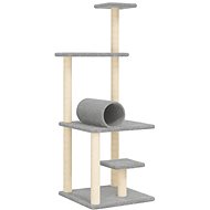 Shumee Cat scratching post 136 cm, light grey - Cat Scratcher