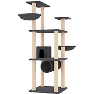 Shumee Cat scratching post 141 cm, dark grey - Cat Scratcher