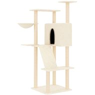 Shumee Cat scratching post 143 cm, cream - Cat Scratcher