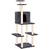 Shumee Cat scratching post 144,5 cm, dark grey - Cat Scratcher