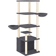 Shumee Cat scratching post 147 cm, dark grey - Cat Scratcher
