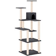Shumee Cat scratching post 153 cm, dark grey - Cat Scratcher