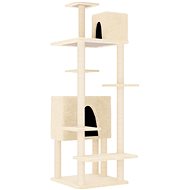 Shumee Cat scratching post 154 cm, cream - Cat Scratcher