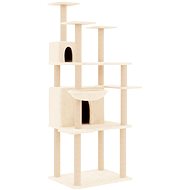 Shumee Cat scratching post 166 cm, cream - Cat Scratcher