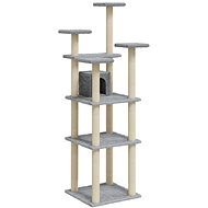 Shumee Cat scratching post 171 cm, light grey - Cat Scratcher