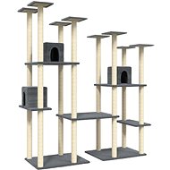 Shumee Cat scratching post 174 cm, dark grey - Cat Scratcher