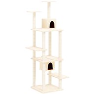 Shumee Cat scratching post 176 cm, cream - Cat Scratcher