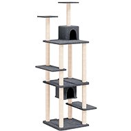 Shumee Cat scratching post 176 cm, dark grey - Cat Scratcher