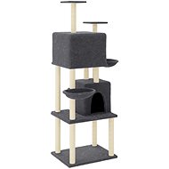 Shumee Cat scratching post 180 cm, dark grey - Cat Scratcher