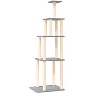 Shumee Cat scratching post 183 cm, light grey - Cat Scratcher