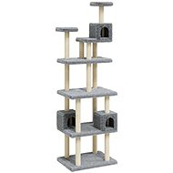 Shumee Cat scratching post 188 cm, light grey - Cat Scratcher