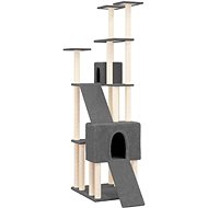 Shumee Cat scratching post 190 cm, dark grey - Cat Scratcher