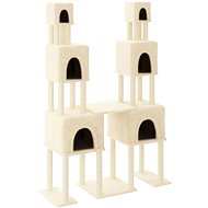 Shumee Cat scratching post 199 cm, cream - Cat Scratcher