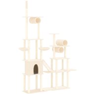 Shumee Cat scratching post 279 cm, cream - Cat Scratcher