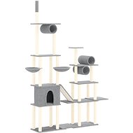 Shumee Cat scratching post 279 cm, light grey - Cat Scratcher