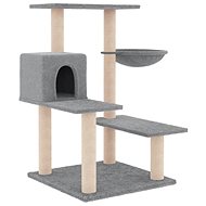 Shumee Cat scratching post 82,5 cm, light grey - Cat Scratcher