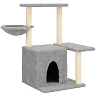 Shumee Cat scratching post 83 cm, light grey - Cat Scratcher