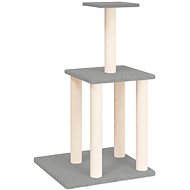 Shumee Cat scratching post 85,5 cm, light grey - Cat Scratcher