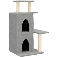 Shumee Cat scratching post 97 cm, light grey - Cat Scratcher