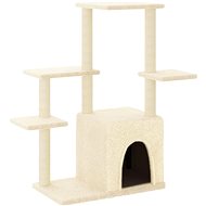 Shumee Cat scratching post 97,5 cm, cream - Cat Scratcher