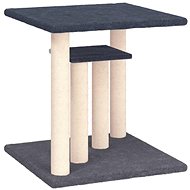 Shumee Cat scratching post with platforms 50 cm, dark grey - Cat Scratcher